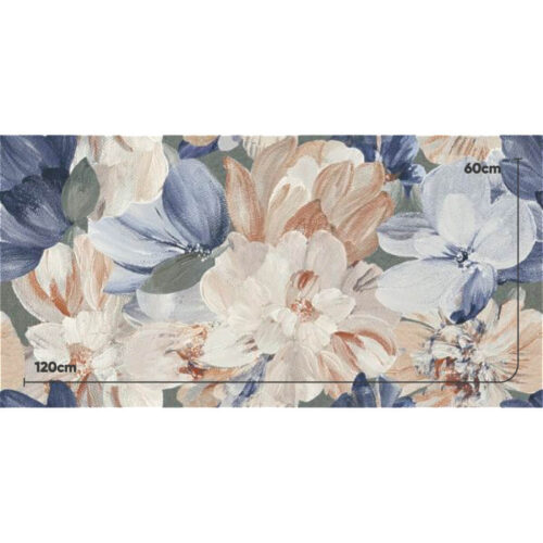 Azulejo Rectificado Baldocer Deco Montmartre Buisson (flores) 60x120