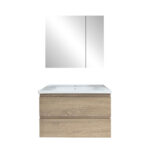 Mueble de Baño Arena F-5013 + Lavatorio + Espejo