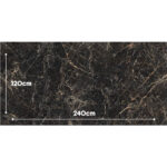 Porcelanato Rectificado Marble Look Saint Laurent Lux Moga